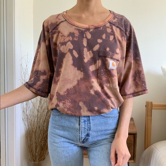 tie dye carhartt hoodie